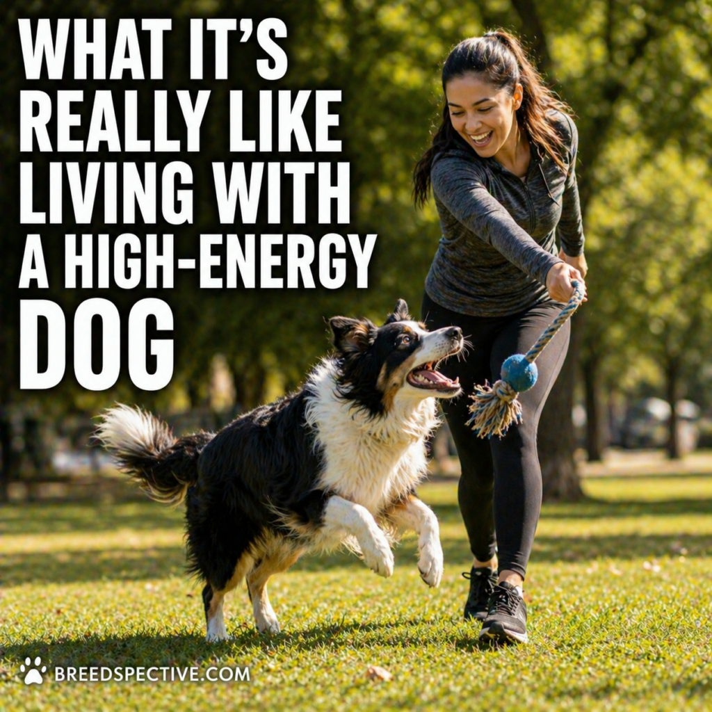 What It’s Really Like Living With a High-Energy Dog